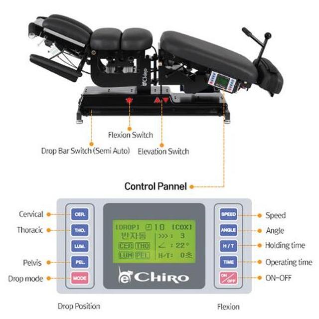 이카이로 의료용 카이로테이블 E-CHIRO 수동 COX(PELVIC)