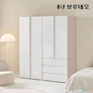 타키 1600 J세트 장롱 장농 이불장 미니 아이 작은방 원룸 슬림 서랍 5자 6자