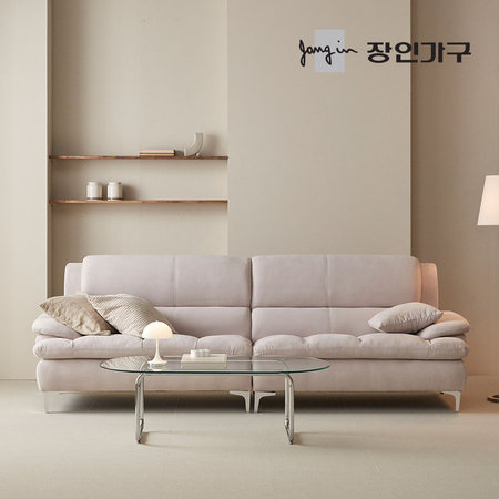 콤마 기능성 아쿠아 4인 패브릭 모듈 소파 (스툴 미포함)