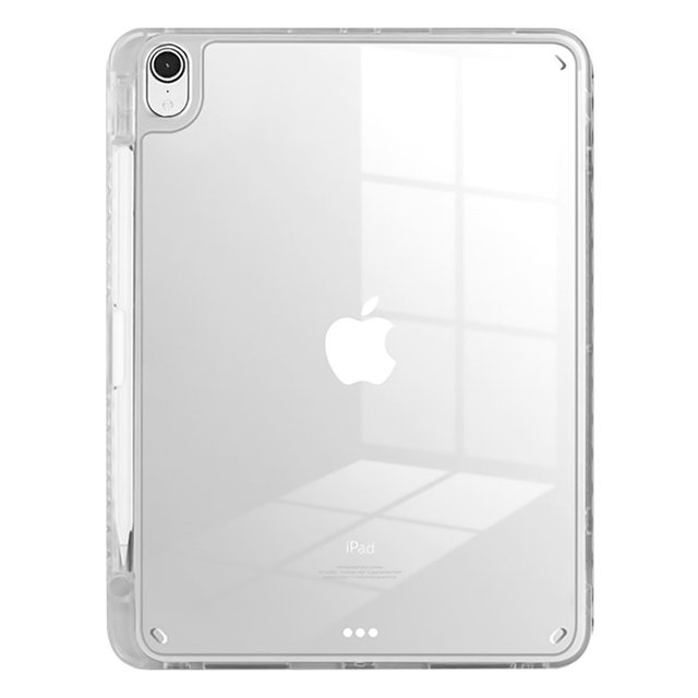 아이패드에어4 5세대 10.9 애플펜슬 수납 투명 실리콘 PC 하이브리드 케이스 ID-79