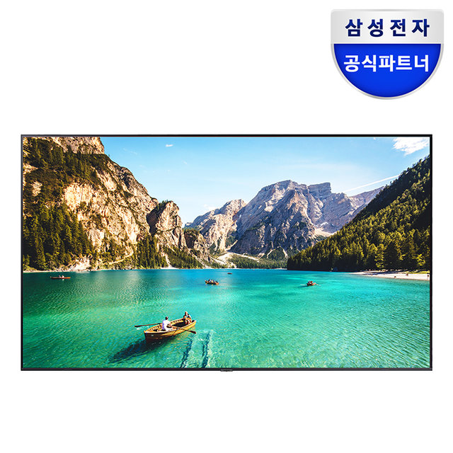 삼성 125.7cm(50인치) 비즈니스TV LH50BECHLGFXKR 벽걸이형 4K UHD LED 에너지 효율 1등급