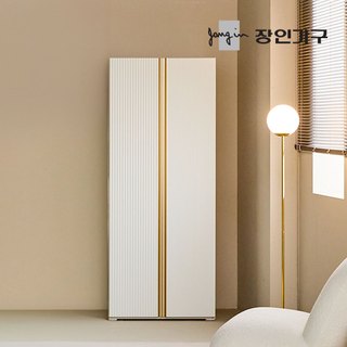 루이나 템바보드 포인트 키큰 2단 행거형 옷장 800