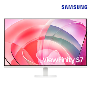 삼성전자 뷰피니티 S7 S32D701 80Cm VA 평면 4K UHD 화이트 고해상도 모니터
