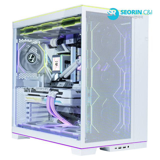 [서린공식] LIAN LI PC-O11D EVO RGB 프론트 메쉬 킷 (화이트)