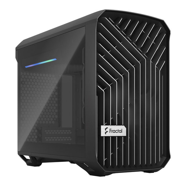 [서린공식] Fractal Design Torrent NANO 블랙 TG DARK TINT
