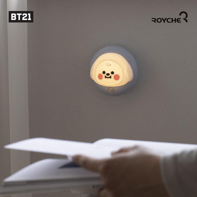 ROYCHE 우주스타 BT21 센서무드등 치미 BT21-RSL-BABY-CM