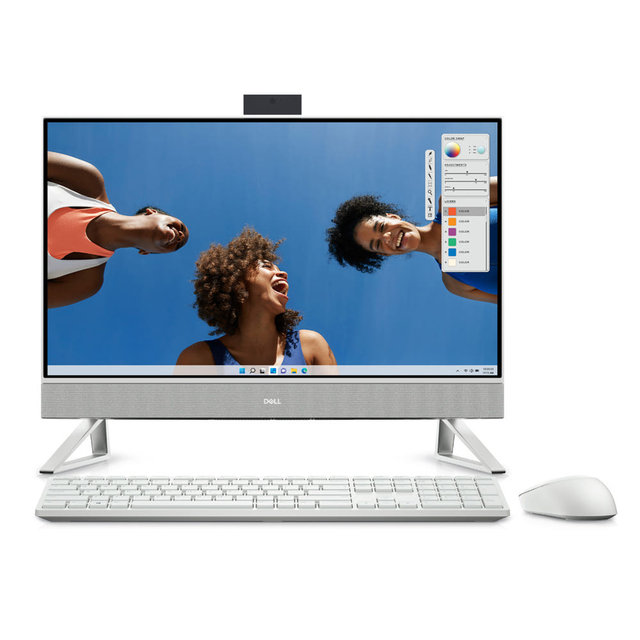 DELL 인스피론 Inspiron 24 DNDT5430-WH05KR 인텔 코어7 150U 16GB 1TB Win11 H 올인원PC 일체형PC 터치