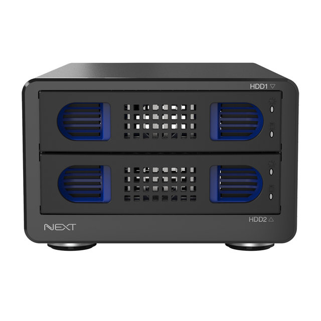 USB3.1 타입C 2베이 레이드 스토리지 NEXT 802TC RAID