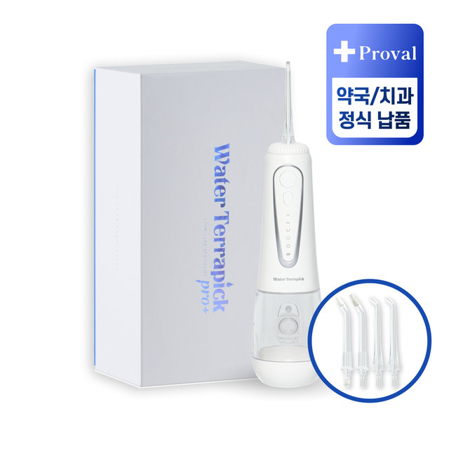 워터테라픽 프로 구강세정기 물치실 휴대용 세정기 1개