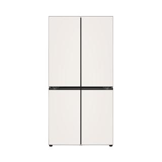 LG 디오스 AI 오브제컬렉션 더블매직스페이스 4도어 냉장고 M876GBB232.AKOR [871L,베이지]