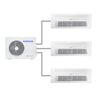 가정용 무풍 시스템에어컨 AJ23BSS3P29CSY 76㎡ (3마력3실/다배관) 1