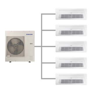 가정용 무풍 시스템에어컨 AJ30CSS5P36SSY 116.4㎡ (4마력5실/단배관) 1