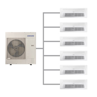 가정용 무풍 시스템에어컨 AJ40CSS6P43CSY 140㎡ (5마력6실/단배관) 1