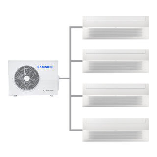 가정용 무풍 시스템에어컨 AN40CSU4P38CSY 121.9㎡ (5마력4실/단배관) 1