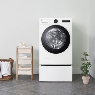 오브제컬렉션 워시콤보 FH24WN+오브제 컬렉션 미니워시 FX4WC (25+15+4KG, 릴리 화이트) 1