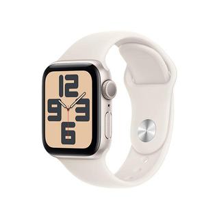 [상급] 애플워치SE 40mm, GPS (스타라이트 알루미늄, 스타라이트 스포츠밴드, S/M)-[MXEF3KH/A],스마트워치