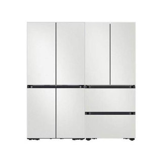 삼성 비스포크 냉장고 김치냉장고 세트 코타화이트 RM70F64R1A+RK70F42M2A 1