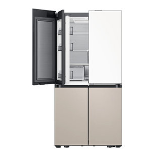 Bespoke AI 하이브리드 키친핏맥스 4도어 RM80F64L2XJ_M [611L, 화이트+베이지] 1