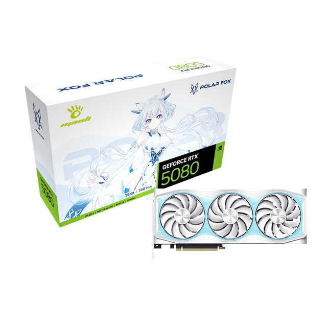 롯데하이마트 | MANLI 지포스 RTX 5080 Polar Fox V2 D7 OC 16GB인텍앤