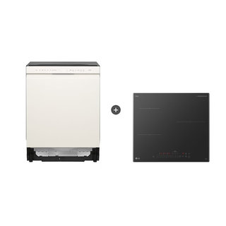 디오스 오브제컬렉션 식기세척기+인덕션 DUE5BGL1E + BEI3ASB2OE 1